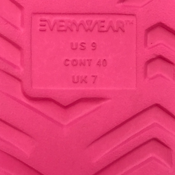 TOTES Thong Flip Flop Sandals Solbounce with Everywear Technology Pink Size 9 - Picture 14 of 15